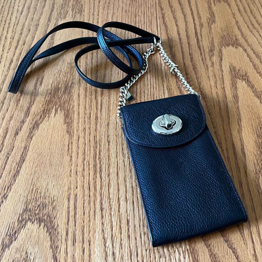 Coach Crossbody Black Leather